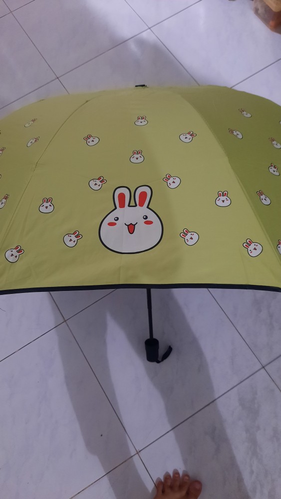 Payung Lipat 3 Motif Rabbit Lucu