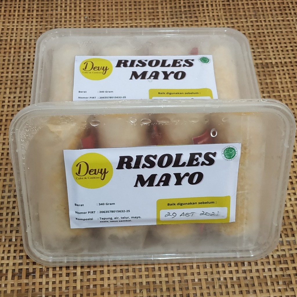 

TERENAK !!! Risoles Mayo by Devy Cake SKOMILL