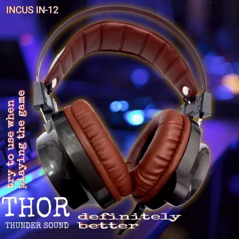 gaming Headset INCUS IN-12 Super Bass