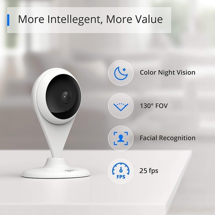 QIHOO AC1C 360 Smart IP Camera CCTV WIFI Night Vision Motion + 32GB