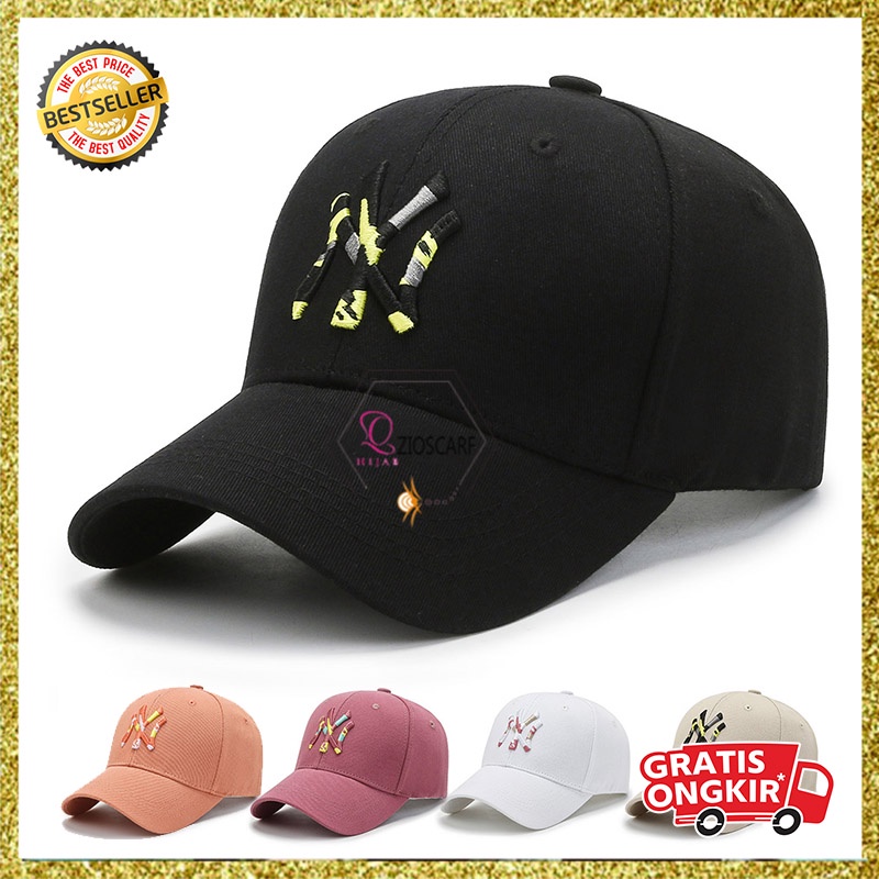 Topi Pria Wanita Baseball Distro Korea NY Yankess Abstark Fashion Casual BSAJ