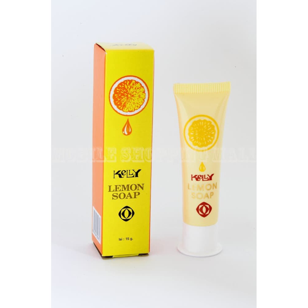 Kelly Lemon Soap 15 gr   Sabun Wajah   Pencerah   Jerawat