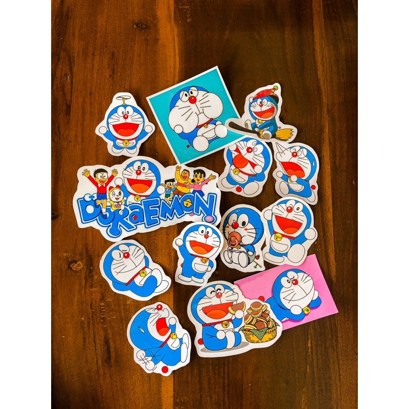 sticker pack stiker doraemon cartoon untuk tumblr laptop case koper coolcase lucu anak anak