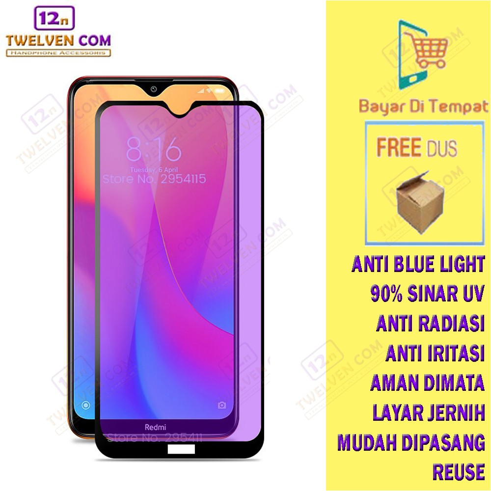 ANTI BLUE TEMPERED GLASS Xiaomi Redmi 7 / Redmi 7A / Redmi 8 / Redmi 8A / Redmi 8A Pro / Redmi 9 / Redmi 10