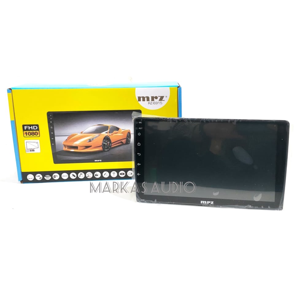 Head unit Android MRZ 9inch //HEAD UNIT DOUBLE DIN ANDROID MRZ 6915 9” INCH /Android mrz 9 inchi hea