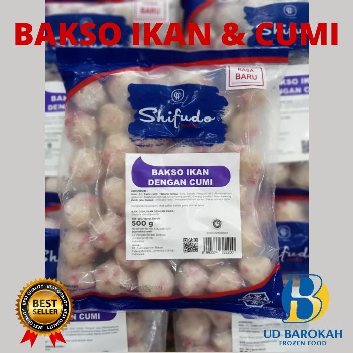 

Shifudo bakso ikan cumi 500gr .