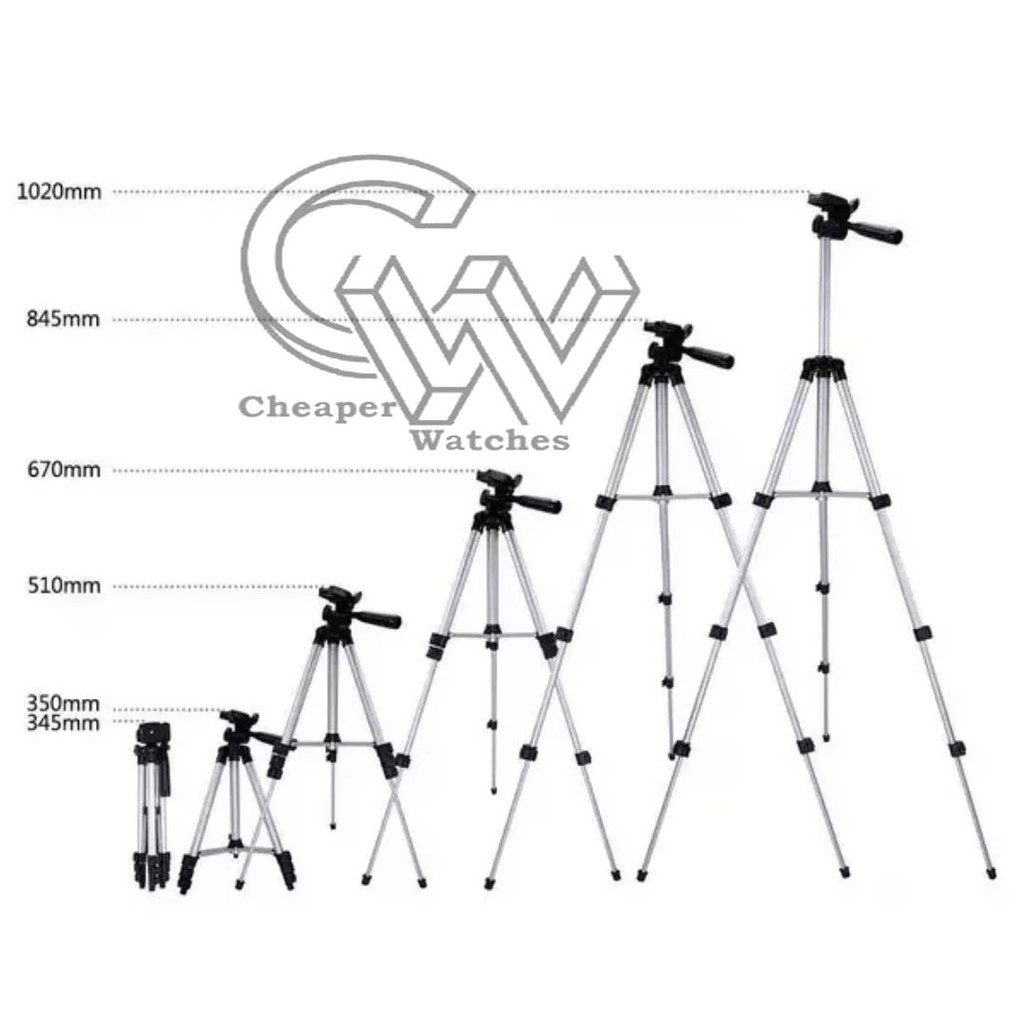 Cheaper-Tripod 3110 - Tripod Holder Camera HP Tripod Tongsis Termurah