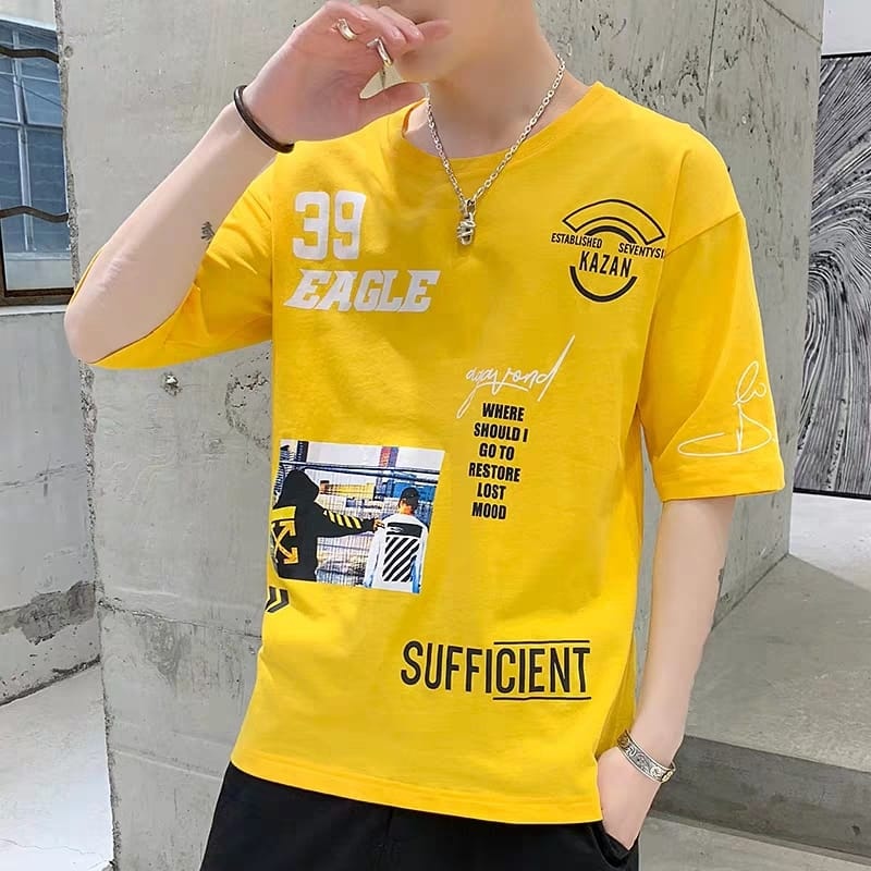 COD/ARPIOSSHOP - BAJU SUFFICIENT - KAOS PRIA KEREN MODEL KEKINIAN