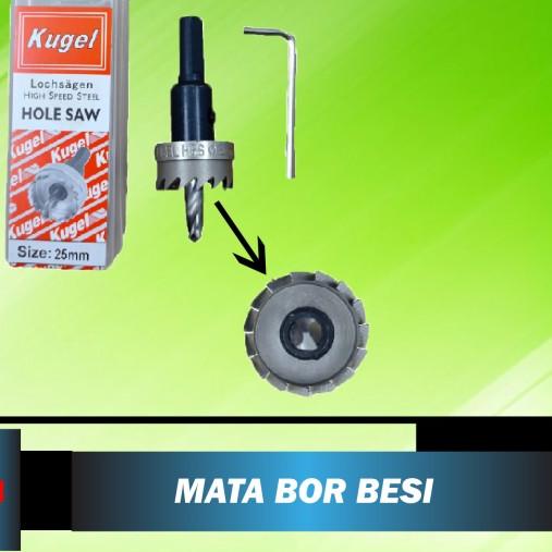 Jual Hole Saw Besi 25mm / HoleSaw Besi 25mm / Mata Bor Besi 25mm KUGEL