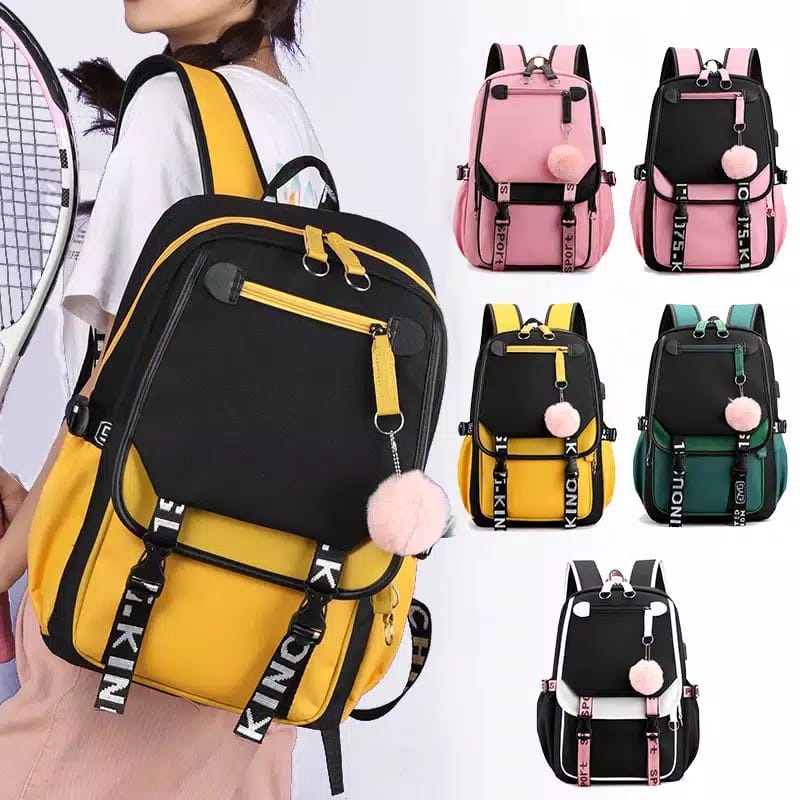 Charyatink - Tas Ransel tas sekolah backpack kpop korean style lokal