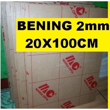 

Acrylic - Akrilik - Bening merk MARGA CIPTA tebal 2mm ukuran 20x100cm