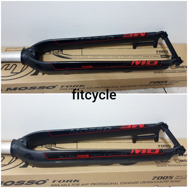 Fork Mosso M6 rigid disc brake alloy 26 27.5 29