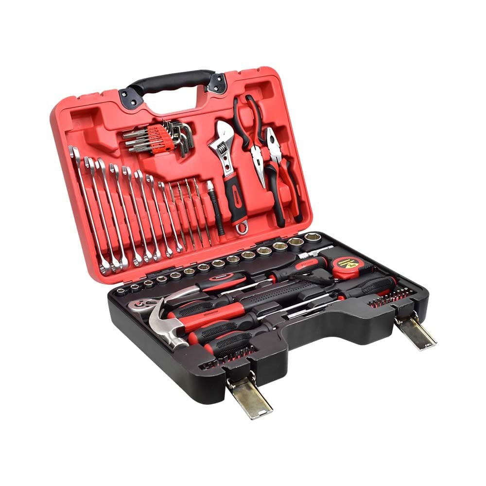 ACE KRISBOW - TOOL KIT 78 PCS - TOOLKIT BOX KOTAK SET PERKAKAS MEKANIK - OBENG TANG PALU KUNCI TOOLS