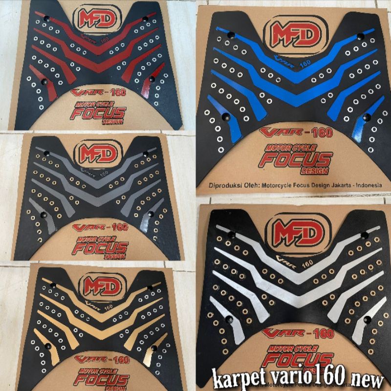 karpet Vario 160 pijakan kaki Vario 160