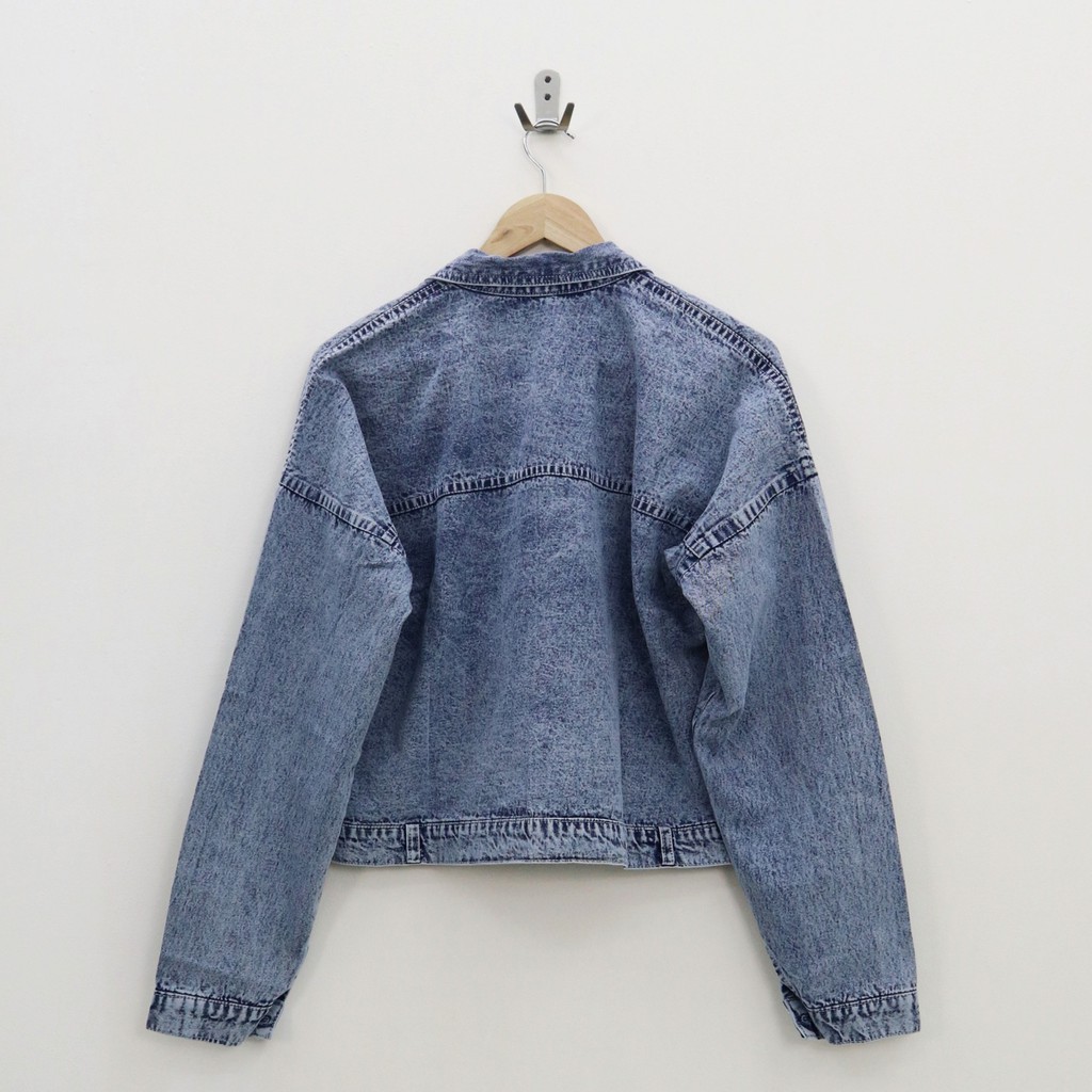 (ORIGINAL) Oversize brelet jacket jeans wanita by Genijeans