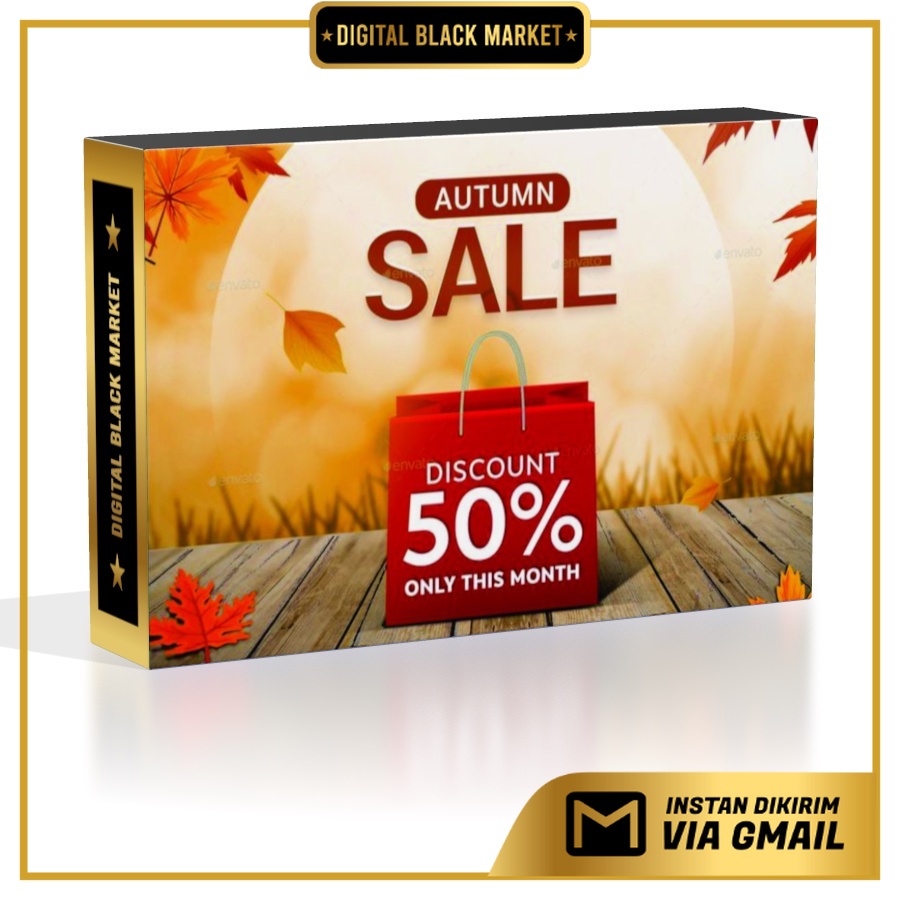 Autumn Sale Bannners Bundle - Photoshop