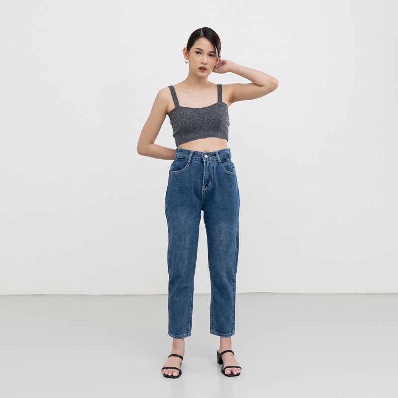 VIERLIN - Jeans 7063 - CELANA BOYFRIEND JEANS