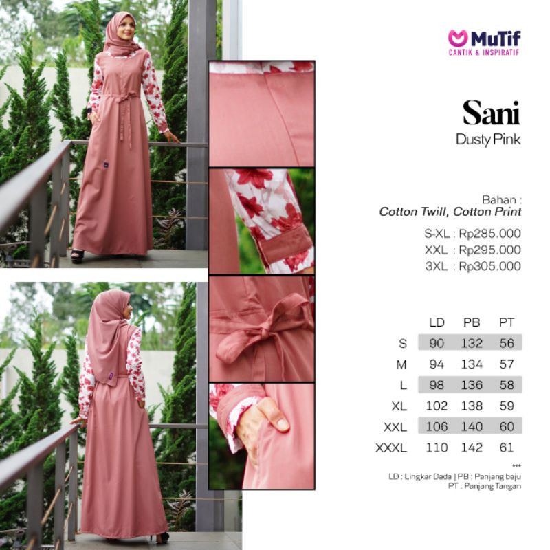 GAMIS MUTIF SANI