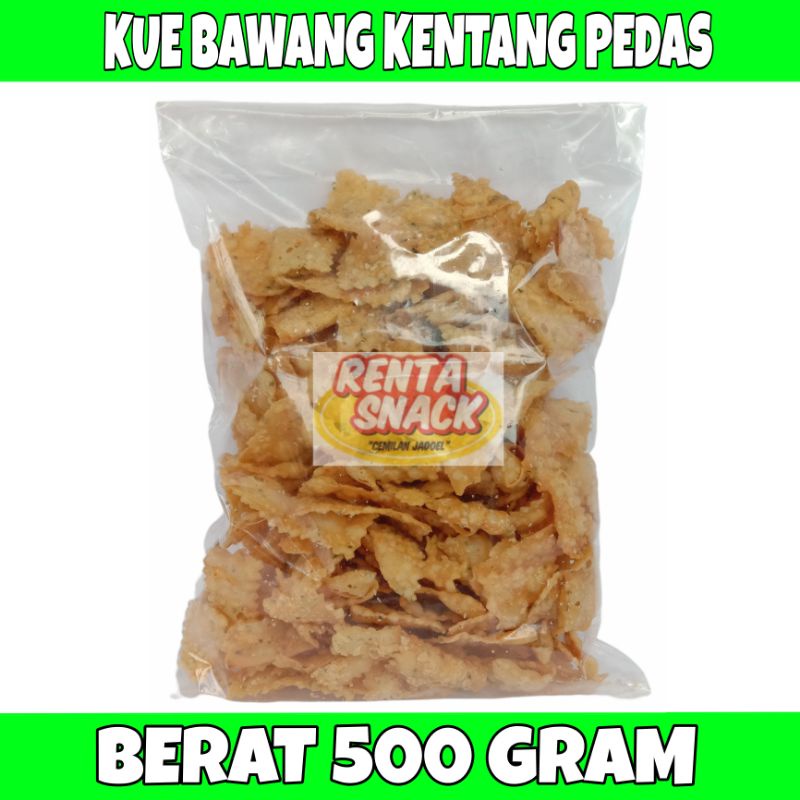 

KUE BAWANG KENTANG PEDAS HOMEMADE 500 GRAM