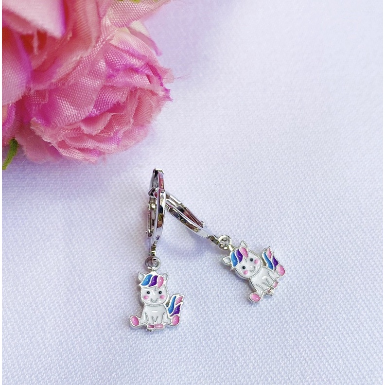 Anting Anak Happy Unicorn Lapis Emas