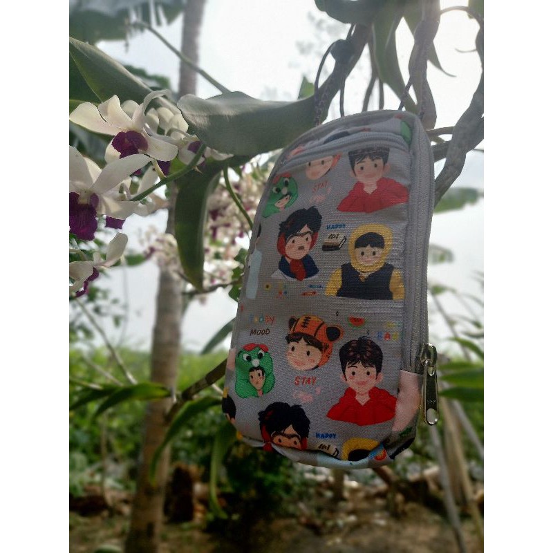 Tas selempang, phone pouch, wallet pouch