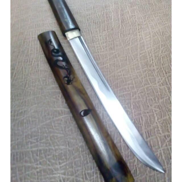 Tanto Natural ukir naga