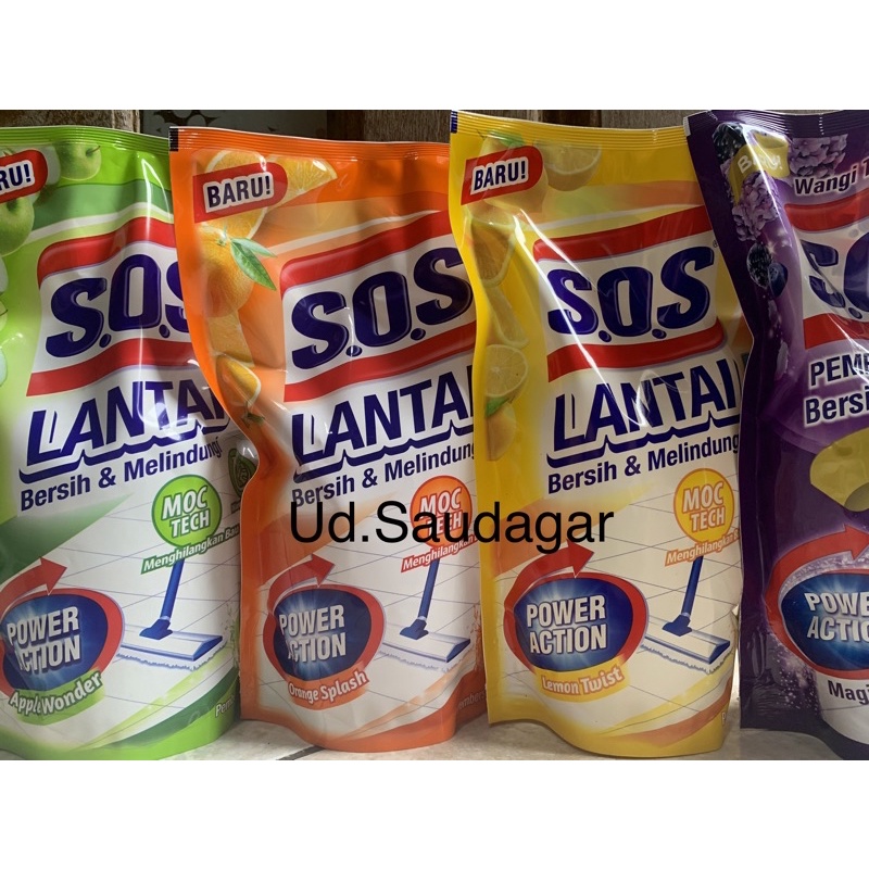 SOS Pembersih Lantai Refill / Botol