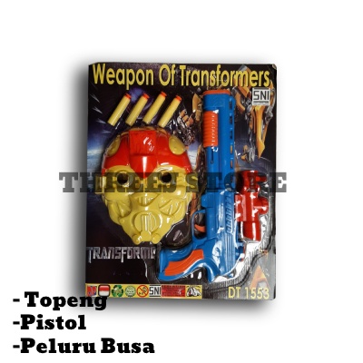 Mainan Pistol Peluru Topeng Anak Toys Mainan Tembakan