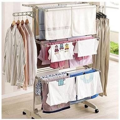 Korean drying rack / jemuran baju Murah