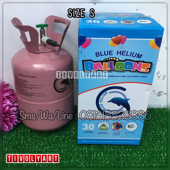 [HOT DEAL] Tabung Gas Helium Size S - 6-8Liter