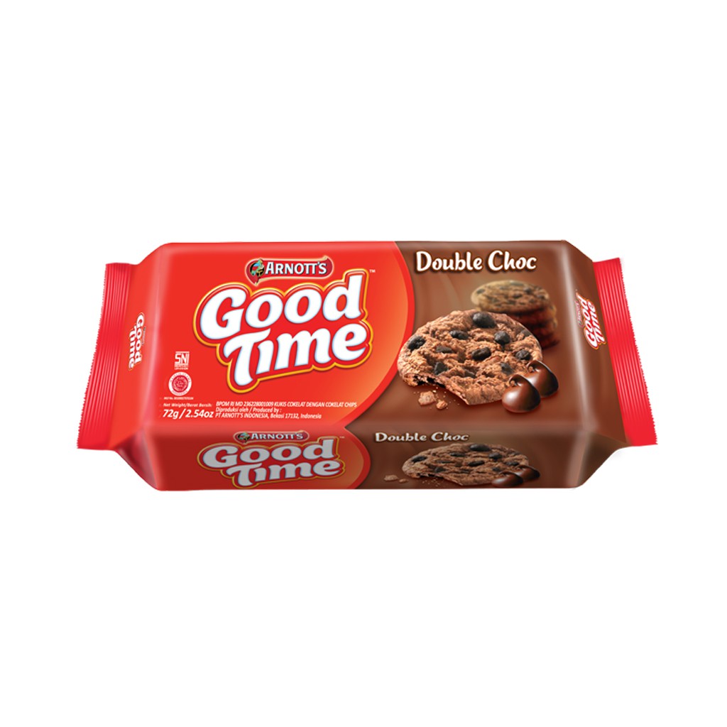 Jual Good Time Cookies Double Chocolate Pack Shopee Indonesia