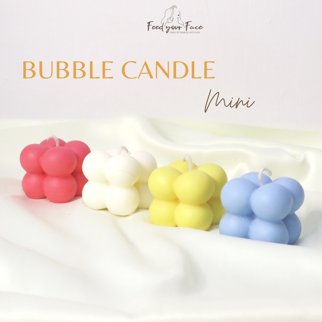 Jual MINI BUBBLE CANDLE SCENTED BY FEEDYOURFACE.CO KOREAN STYLE CANDLE ...