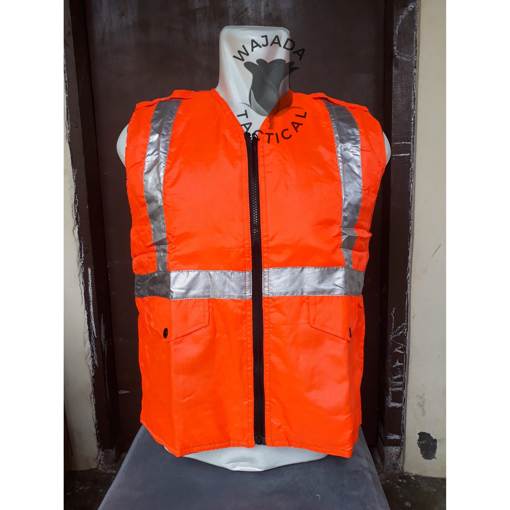 Rompi Proyek Parasit Safety Orange