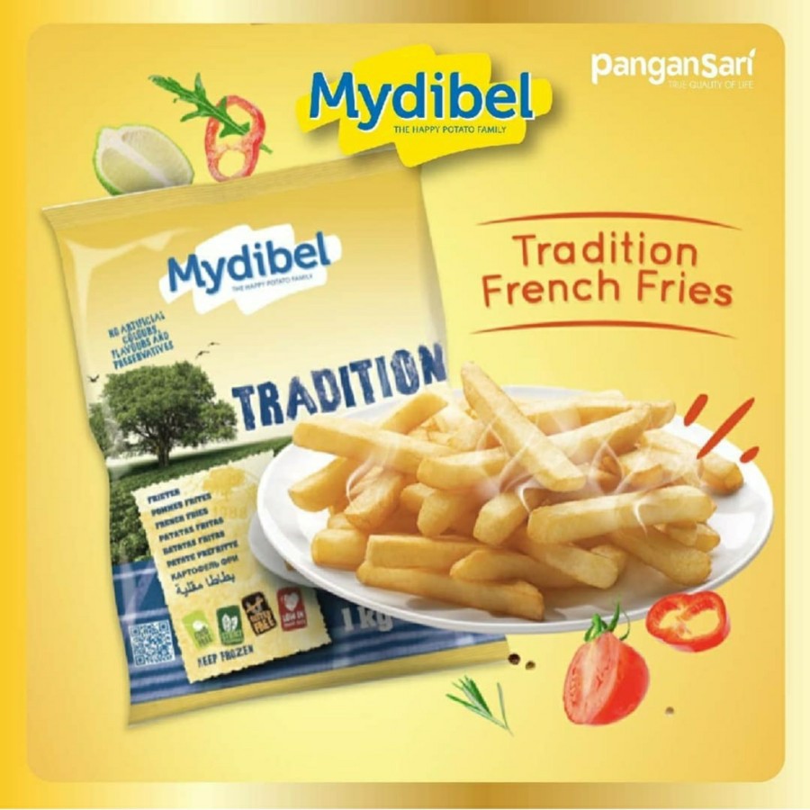 

French Fries Traditional Mydible 2.5 Kg