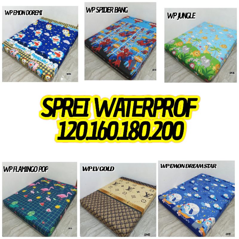 Sprei waterproof 120.160.180.200