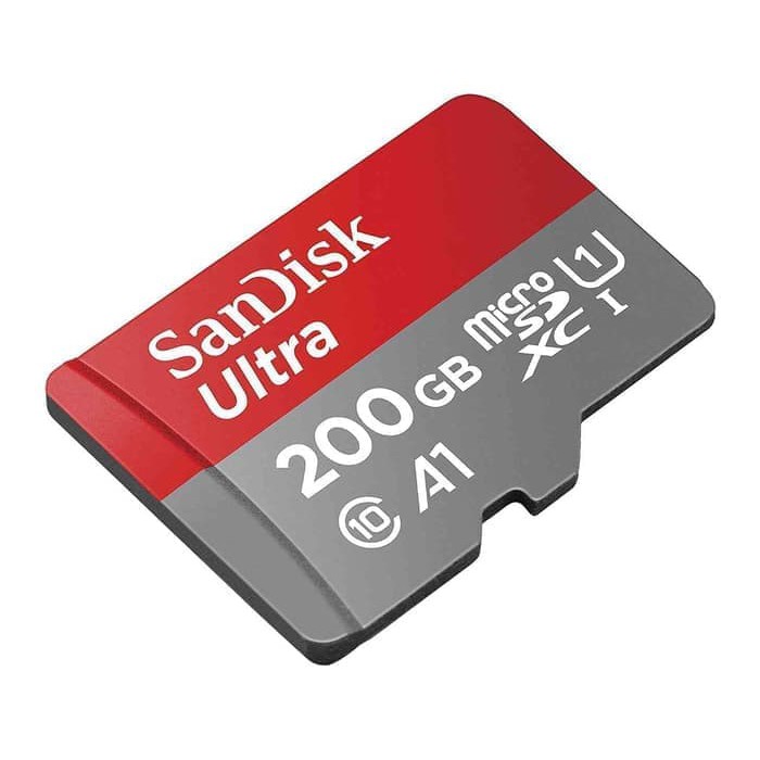 SANDISK ULTRA A1 MICRO SD / MICROSD CARD 200GB 100MBPS - GARANSI