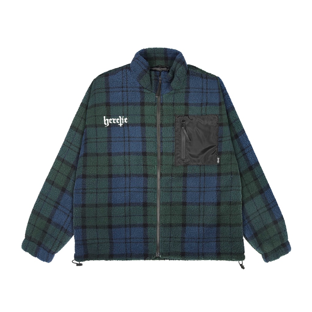 Heretic - Sherpa Jacket - Multicolor Pentagram