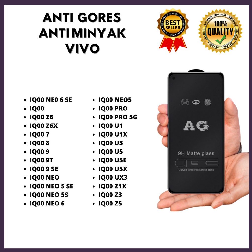 TG MATTE - VIVO IQ00 NE0 6 SE-IQ00-IQ00 Z6-IQ00 Z6X-IQ00 7-IQ00 8-IQ00 9-IQ00 9T-IQ00 9 SE-IQ00 NEO-IQ00 NEO 5 SE-IQ00 NEO 5S-IQ00 NEO 6-IQ00 NEO5-IQ00 PRO-IQ00 PRO 5G-IQ00 U1-IQ00 U1X-IQ00 U3-IQ00 U5-IQ00 U5E-IQ00 U5X-IQ00 UX3-IQ00 Z1X-IQ00 Z3-IQ00 Z5