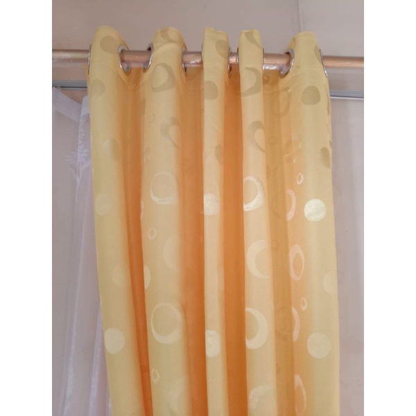 gorden kusen pendek murah_gorden tebal minimalis_korden kolonggan mirah_bigg sell_gorden jendela pintu polos murah_gorden lokal poni murah_gorden pintu jendela kamar_gorden pintu jendela ruang tamu_gorden polos pintu tinggi mewah_gorden kamar tebal murah-Kuning
