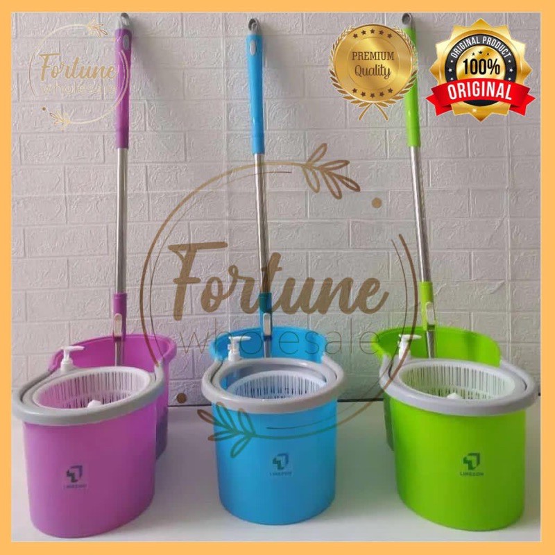 Spin Mop / Pel Lantai otomatis / Pel Lantai / Alat Pel / Pel Otomatis / Pel Lantai Putar / Mop Pel