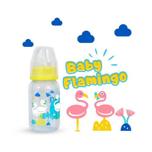 Huki Baby PP Bottle 120 ml - Botol Dot Susu Bayi Seri Hewan 120ml