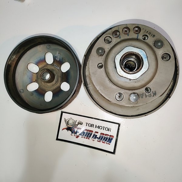 sleding slave pully puly puli belakang set kampas mangkok otomatis ori honda beat esp eco new k81 sc