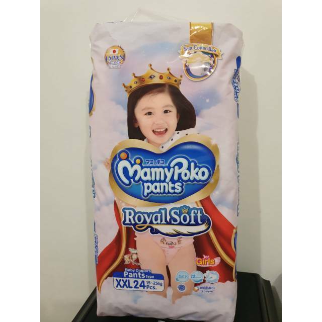 Mamypoko Extra Soft Girl XXL 24