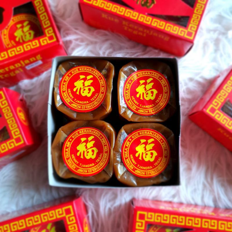 KUE KERANJANG DODOL KUE IMLEK KUE CINA  ISI 4 HALAL