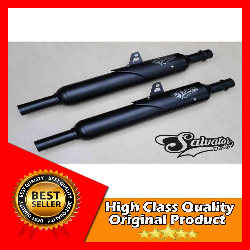 Knalpot W175 Model Royal Enfield ngebass bulet mantap