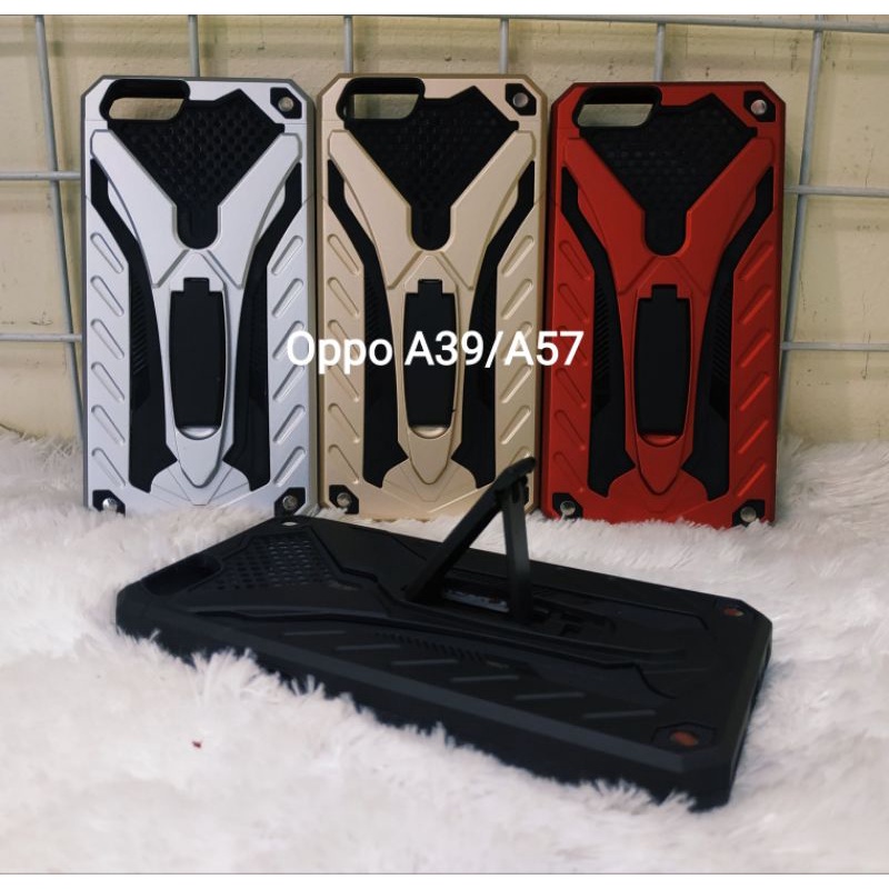 Phantom Case Robot Case Oppo A39 A57 Stand Iron Robot (MAO)