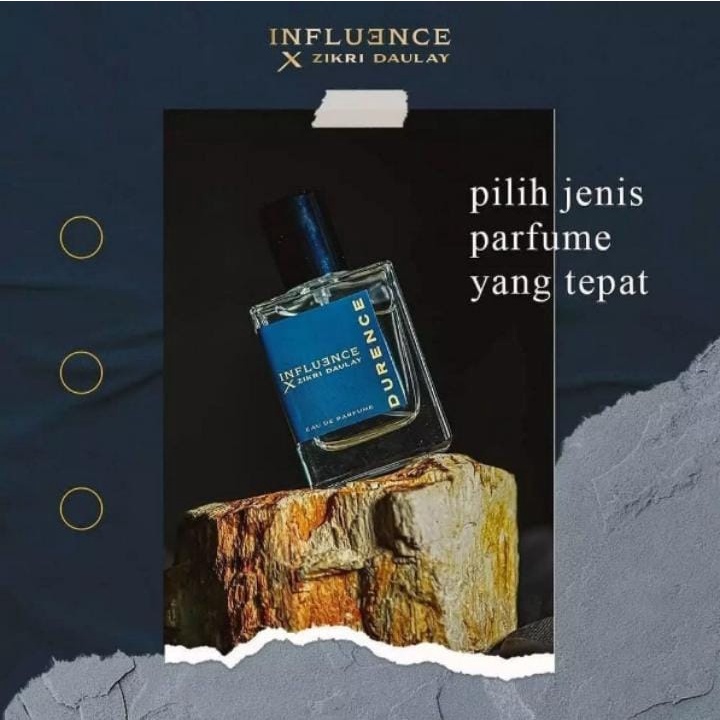 Promo Voucher Parfum Durence influence X Zakir Daulay Original Bpom Aroma Khas &amp; Fresh Tahan Lama Hingga 12 jam