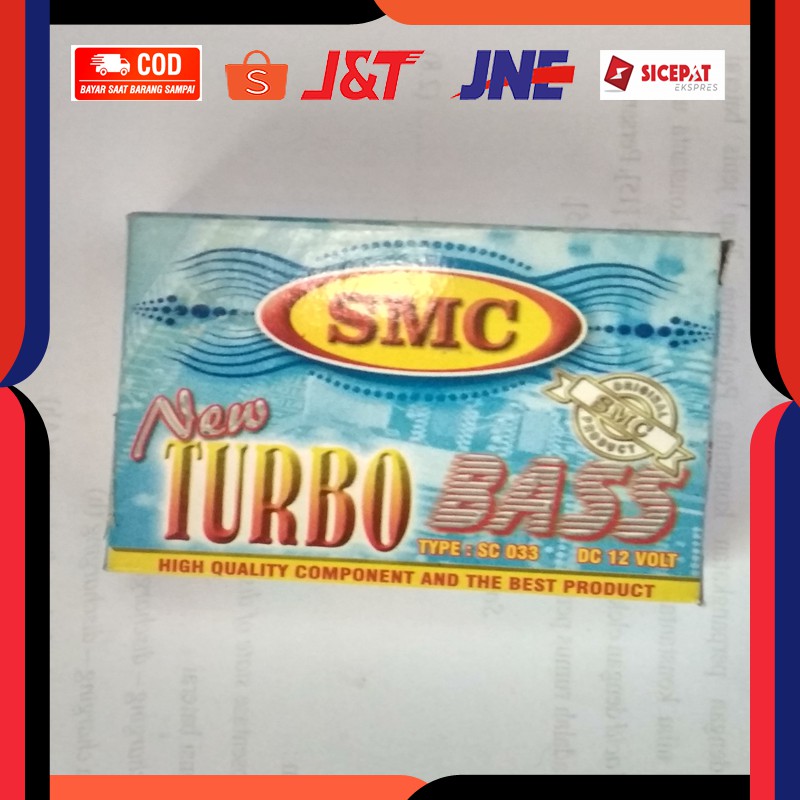 New Turbo Bass SMC Type SC 033 DC 12 V