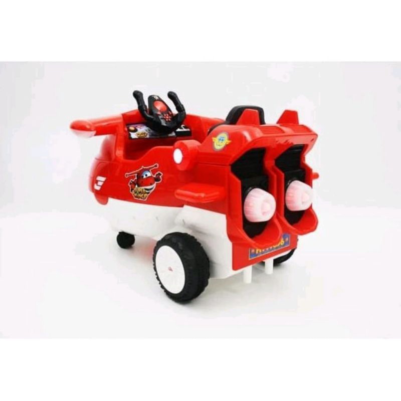 Junior super wings jet HT99856 / mainan pesawat aki