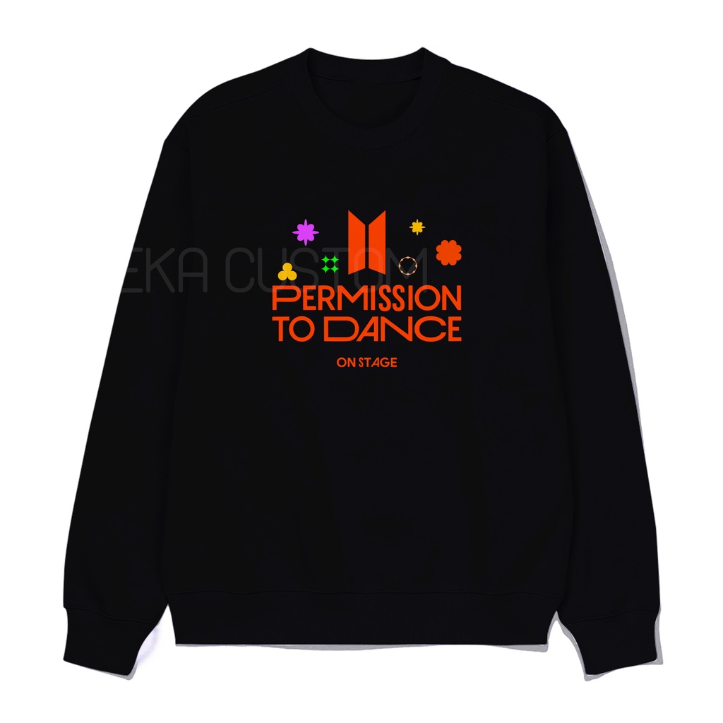 Sweater BTS Permission To dance / Crewneck BTS Premium / Hoodie BTS